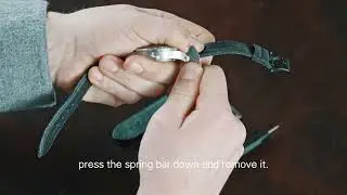 Lederband wechseln - How to change your leatherstrap