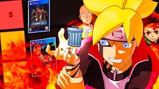 The ULTIMATE Trash Anime Game Tier List!