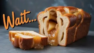 This Z-Shaped Apple Bread Is Insanely Gooey 🤤🍎