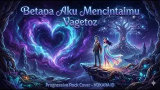 Vagetoz - Betapa Aku Mencintaimu (Progressive Rock Cover) | 3D Animated Music Video [4K]