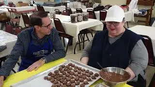 Christmas Candy Making at Saint John the Evangelist Parish in Everett