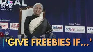 Should States Continue To Give Freebies During Elections? FM Nirmala Sitharaman's Answer