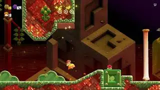 Super Mario Bros Wonder - 53 - POOF! Badge Challenge - Crouching High Jump I