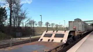 OLS SD70AC UNIT! CSX M407 w/4568 passes Woodbridge on 12/4 w/Hornshow! (feat. @RFPRailfanningWDB )