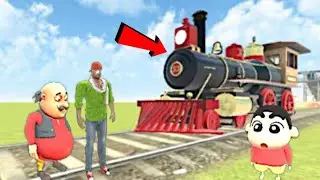 Brand new unknown train 🚇 come in Indian theft aura simulator 💥