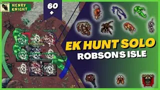 TIBIA: EK HUNT SOLO #71 ROBSON'S ISLE (THAIS)