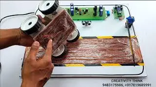 DYNAMIC WIRELESS CHARGER FOR ELECTRIC VEHICLE || CREATIVITY THINK || #project #engineering #diploma