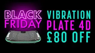 Vibration Platform 4D Triple Motor Bluefin Fitness - Black Friday 2021