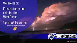 NZ Stormchasers Thunderstorm Outlook 🌩️ | June 16th | Severe Weather Update