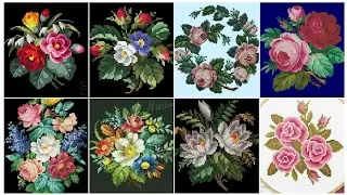 #1 Most Beautiful and Unique New Cross Stitch Patterns For Everything #CrossStitchDesign#Trend
