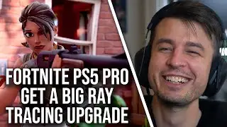 Fortnite Ray Tracing on PS5 Pro: Hardware Accelerated Lumen Is A Big Boost