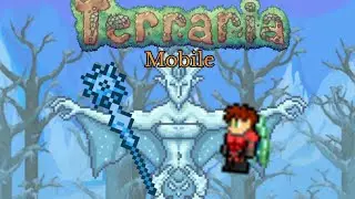HOW TO GET THE BLIZZARD STAFF IN TERRARIA MOBILE