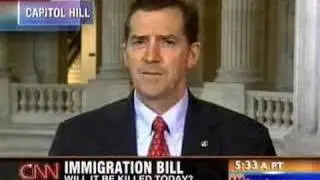 CNN Interview -- Immigration Cloture Vote