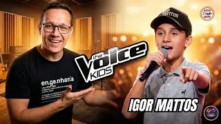 IGOR MATTOS: Bastidores do THE VOICE KIDS e a Teimosia para vencer na música | Teimosia Produtiva
