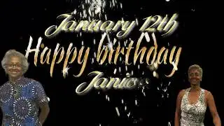 HAPPY BIRTHDAY JANICE