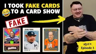 Fake Sports Card Pranks | Card Show Chaos Episode 1