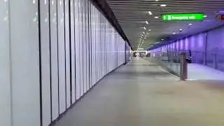 Heathrow T5 Pedestrian Tunnel Timelapse (C to A)