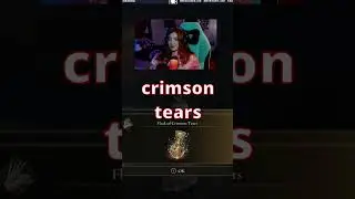GAMER GIRL TEARS?!!?!? IN ELDEN RING!!!!?? #shorts