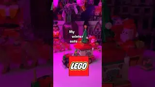 My Winter LEGO Collection ❤️ #lego #shorts