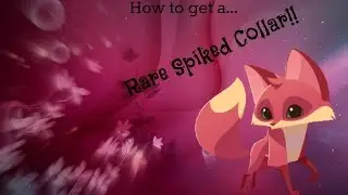 Animal Jam How to get a RARE SPIKED COLLAR!