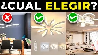 😮 Las 5 MEJORES L&Aacute;MPARAS de COMEDOR MODERNAS 2025 | FOCOS COLGANTES DECORATIVOS de AMAZON