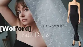 Платье Wolford Fatal | Стоит ли оно того? | Распаковка и примерка | Velour Bunny