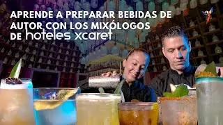 Aprende a Preparar los Famosos Cocteles de Hoteles Xcaret (Recetas Originales)