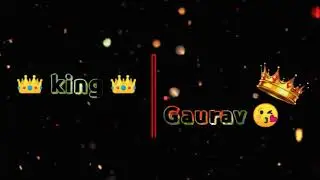 Gaurav 😍😍name new status😍😍