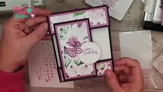 Cardmaking Hack! Reuse Your Layouts with Stampin' Up! New Designer Series Paper