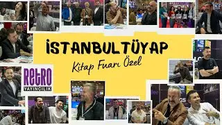 İstanbul T&Uuml;YAP Kitap Fuarında BİZ / RETRO YAYINCILIK