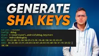 How to Generate Flutter SHA Key | Flutter SHA 1 key and SHA 256 Key