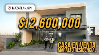 🏡😱 MARALTO RESIDENCIAL CASA EN VENTA EN MAZATLÁN DE $12,600,000 MXN