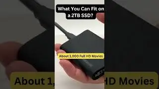 What Can You Store On A 2TB Samsung T9 Portable SSD?  #techtips #techreview