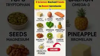Eat Yourself Happy: 9 Science-Backed Foods to Boost Serotonin for Better Mood & Sleep Naturally