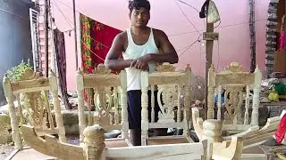 Dining set part 2 pollice kama # trending #viral #furniture #woodworking 💯🔥🙏🙏