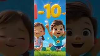 1 2 3 Jump Happily 🎵 Fun Counting Rhyme for Kids | Learn Numbers