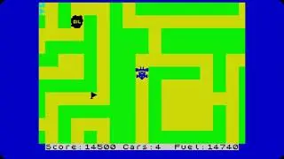 ZX Spectrum / Maze Death Race [Game Speed 1] 16,700