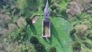 Church Island Lough Beg Northern Ireland (4K)