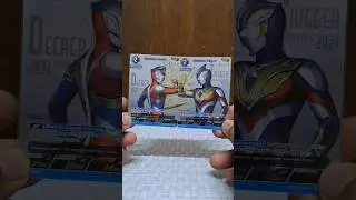 Sharing my complete collection of Ultraman Trigger from Ultraman Card Game Booster Pack Volume 1