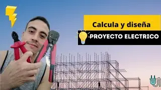 ⛔ Proyecto Eléctrico vivienda. Cálculos para instalación de una casa. ⛔