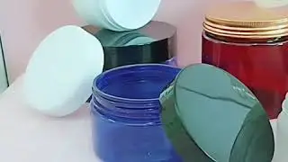 Wholesale empty plastic cosmetic jar