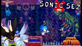 Super Metroid MapRando - Sonic visit Zebes - Extreme Minibosses & Bosses