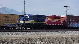 6/1/25 Pre: Santa Maria Valley RR's Omnitrax OMLX 2025 at Montlclair UP yard-2