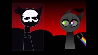 FNF deathmatch Sprunki cover (Spiritful Gray vs Demonic black) Great ending