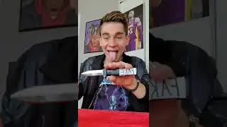 Crazy Fake Knife Magic Trick! 😱 #Shorts