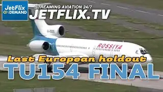 Western Europe's Last Tupolev Tu-154 Stronghold
