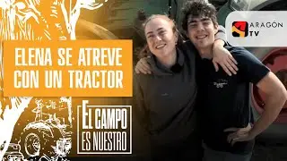 Elena se atreve con un tractor | NOS VAMOS DE ROMERÍA