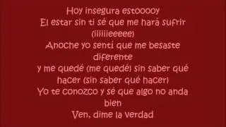 Christina Aguilera- El beso del final Lyrics