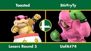 Smash @ UofA #74 Losers Side - StirFryTy (Little Mac) vs Toasted (Roy Koopa)