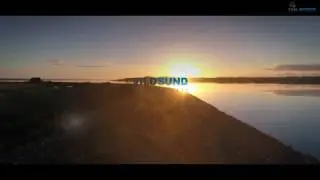 4K Aerial video of Vildsund at sunset (Phantom 4 Pro Plus)